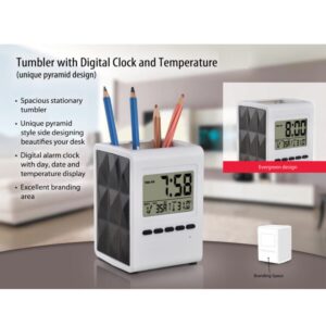 all-in-one-stationery-pen-holder-with-lcd-alarm-clock-date-room-thermometer-for-corporate-gifting