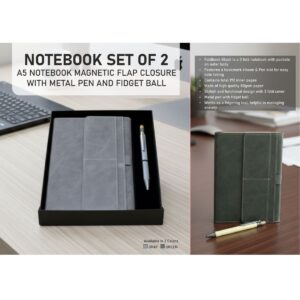premium-2-piece-corporate-stationery-set-tri-fold-a5-organizer-diary-metal-fidget-ball-pen