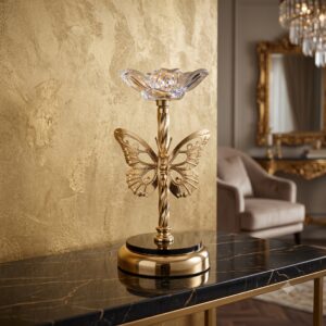 elegant-golden-butterfly-crystal-candle-stand-luxury-table-centerpiece-home-decor-11-inch