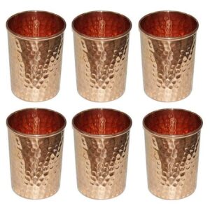 handcrafted-hammered-pure-copper-drinking-glass-set-pack-of-6